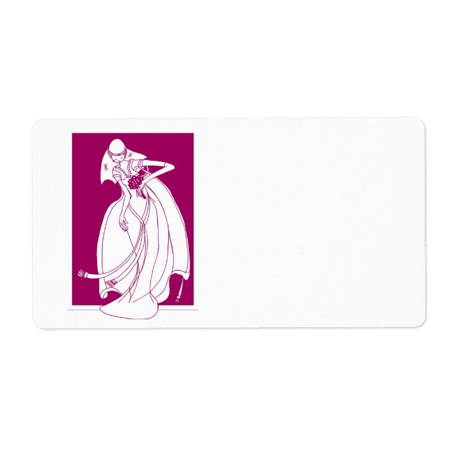 wedding - bride with bouquet (Front)