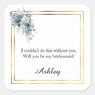 Wedding Bridesmaid Gift Stickers