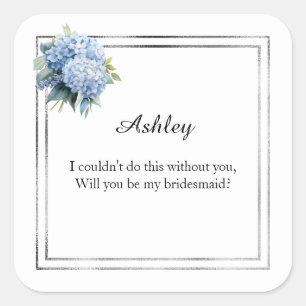 Wedding Bridesmaid Gift Stickers