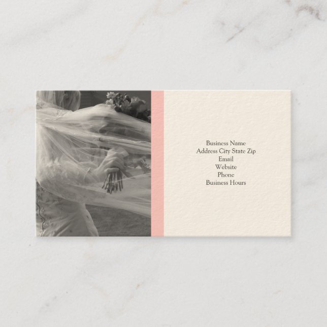 Wedding Business Cards (Front)
