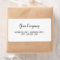 Wedding, Business Shipping Label