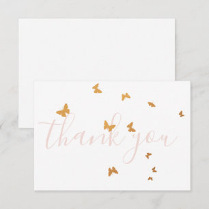 Wedding Cake Butterflies RSVP Card