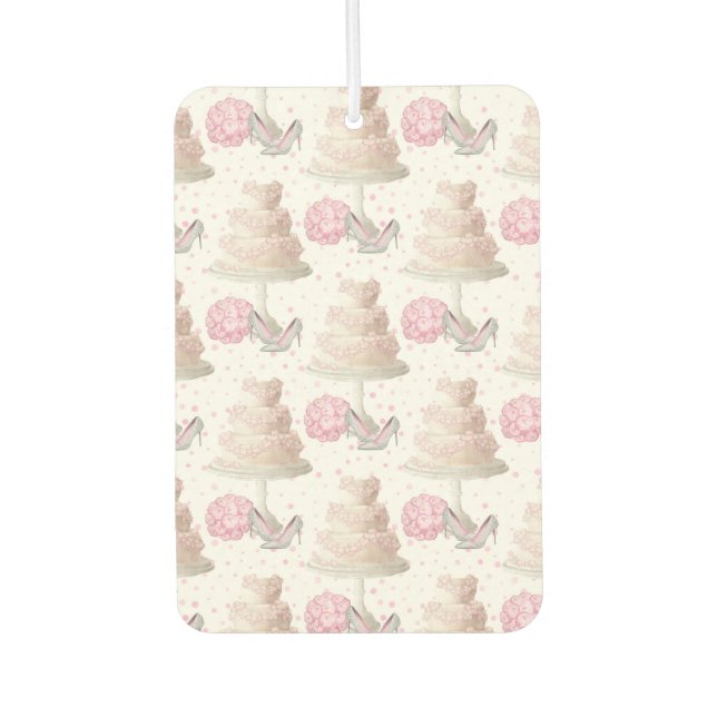Wedding Cake Car Freshener (Front)