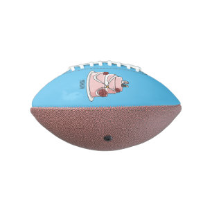 Wedding cake cartoon illustration football