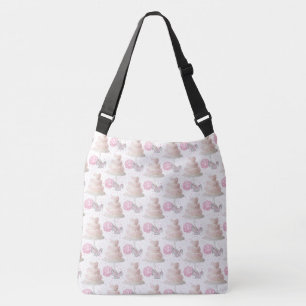Wedding Cake Cross-Body Tote Bag