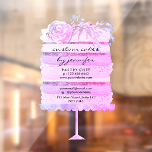 Wedding cake cutout pink event planner