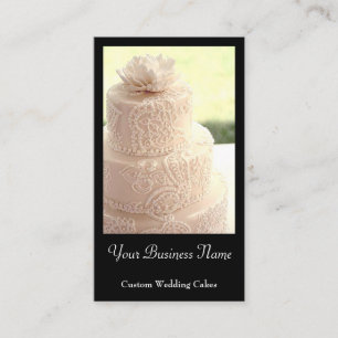 Wedding Cake Designer Business Card