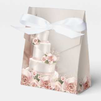 Wedding Cake Favour Box