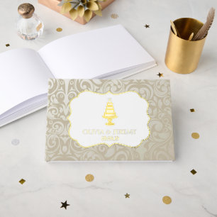 Wedding Cake Guest Book