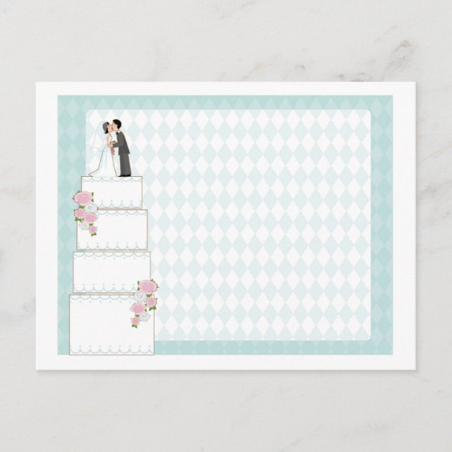 Wedding Cake Invite (Front)