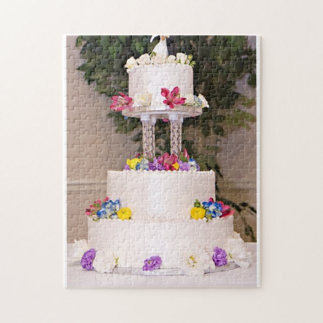 Wedding Cake Jigsaw Puzzle (Vertical)