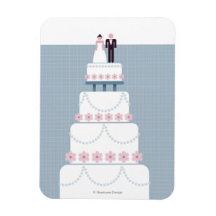 Wedding Cake Magnet