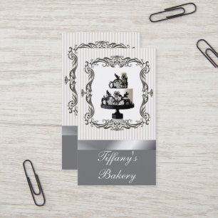 Wedding Cake Pastry Chef Bakery Business Card