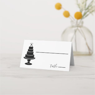 Wedding Cake Place Card
