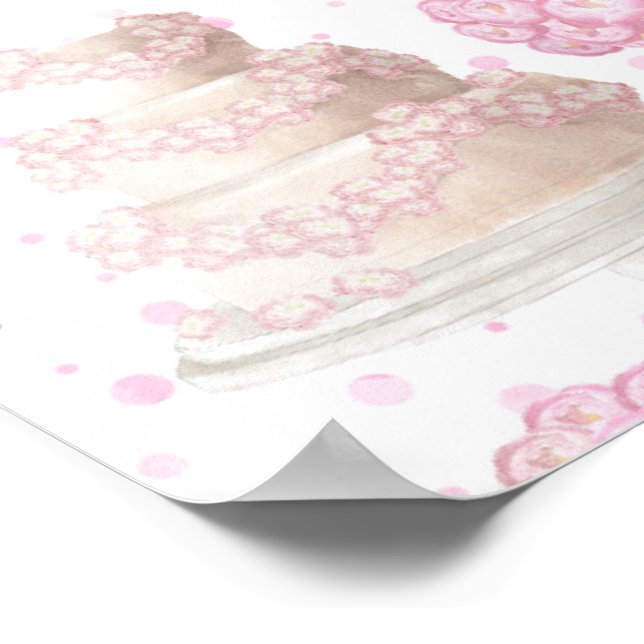 Wedding Cake Poster (Corner)