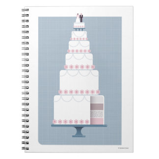 Wedding Cake Spiral Notebook