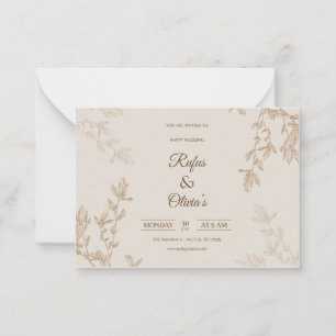 Wedding card
