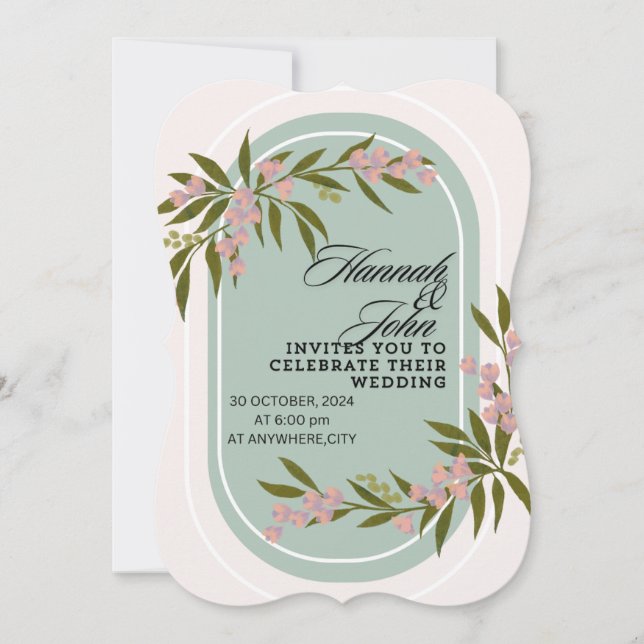 Wedding card (Front)