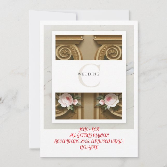 WEDDING CARD (Back)