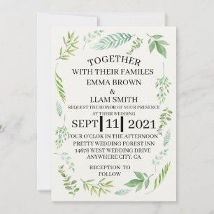 Wedding card 2021
