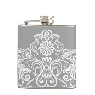 Wedding Card Hip Flask