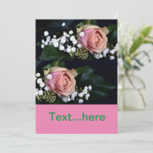 Wedding Card Instant Download Template