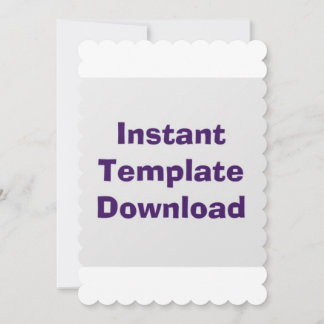 Wedding Card Instant Download Template
