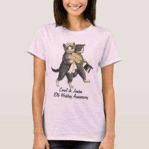 Wedding Cats Anniversary - Customise T-Shirt