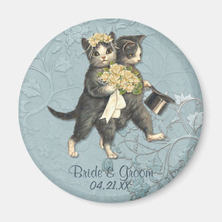 Wedding Cats Magnet