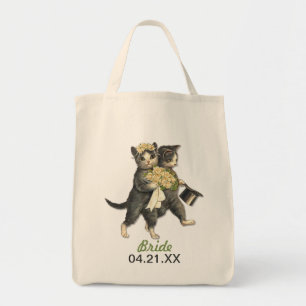 Wedding Cats Tote Bag