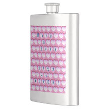 Wedding Celebration Gift -- Party Lover! Flask