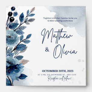 Wedding Celebration Invitation Card Envelope