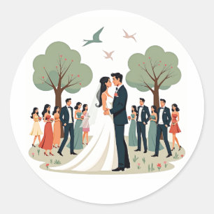 Wedding Celebration Stickers