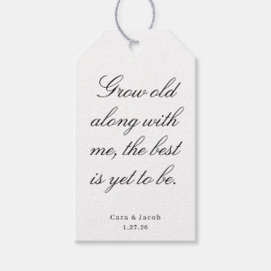 Wedding Centerpiece, Bridal Shower Decoration  Gift Tags