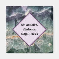 Wedding Ceremony Favour Fluorite Gem Photo Memento