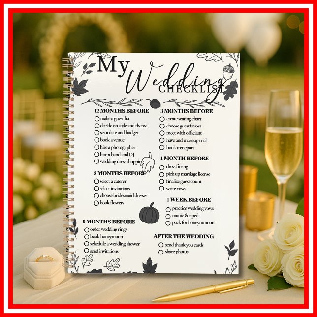Wedding Checklist Planner  (Creator Uploaded)