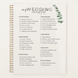 Wedding Checklist Planner<br><div class="desc">The Perfect planner with a front wedding checklist so the soon to be bride can be on the top of things and avoid the bridezilla syndrome! You can personalise each batch of the checklist or leave it as it is, but do not forget to personalise with your names and wedding...</div>