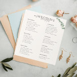Wedding Checklist Planner Notepad<br><div class="desc">The Perfect planner with a front wedding checklist so the soon to be bride can be on the top of things and avoid the bridezilla syndrome! You can personalise each batch of the checklist or leave it as it is, but do not forget to personalise with your names and wedding...</div>