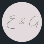 wedding  classic round sticker<br><div class="desc">Embrace the charm of our Love Notes Wedding Classic Round Sticker, a perfect addition to your love-filled celebration. With its timeless design and whimsical touch, this sticker adds a delightful accent to your wedding favours and décor, making your special day even more memorable. Timeless Beauty: Our Love Notes Wedding Classic...</div>