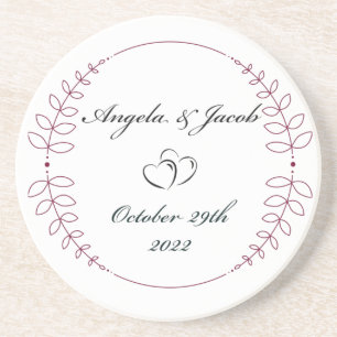 Wedding Coaster