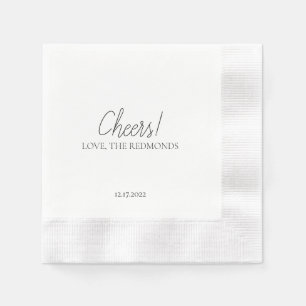 Wedding Cocktail Napkin