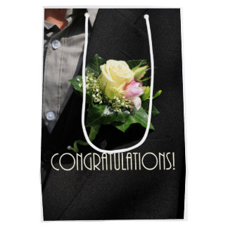 Wedding congrats gift bag