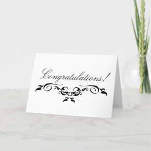 Wedding Congratulations Card