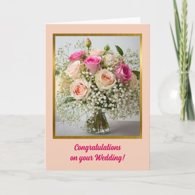 Wedding Congratulations Card (Front)