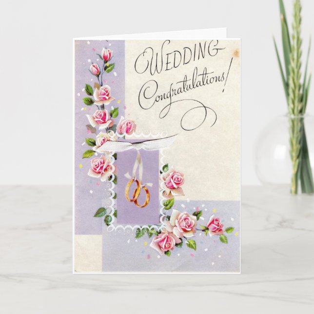 Wedding Congratulations Card (Front)