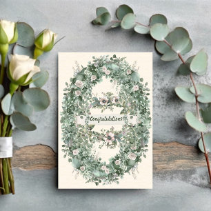  Wedding Congratulations Card