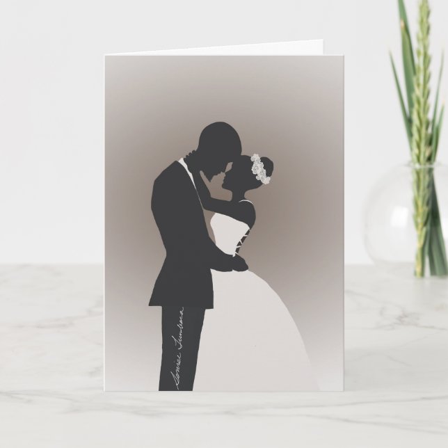 Wedding Congratulations Greeting Card (Front)