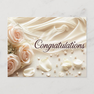 Wedding Congratulations Postcard