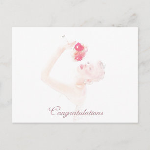 Wedding Congratulations Postcard