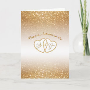 Wedding - Congratulations to the Bride and Groom Card